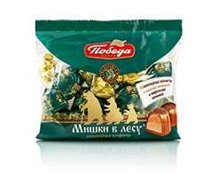 Конфеты шоколадные «Мишки в лесу»